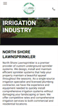 Mobile Screenshot of northshorelawnsprinkler.com